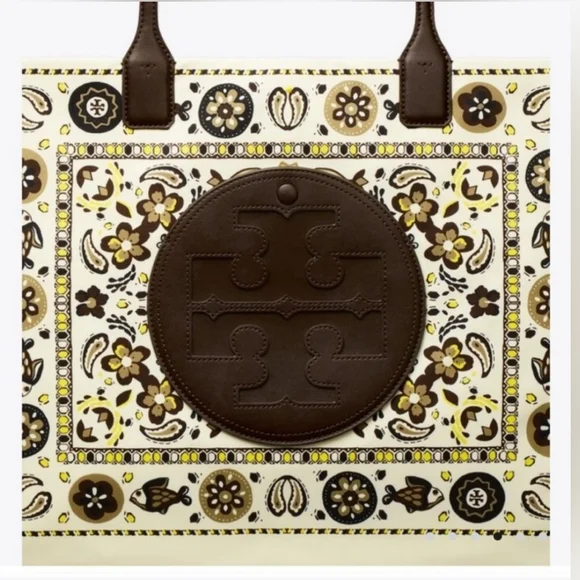 BRAND NEW Tory Burch Extra Large ELLA Pisces Tote - Picture 2 of 12